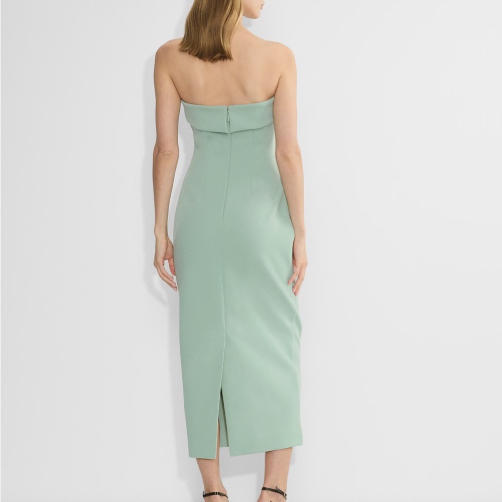 Aritzia Babaton Figurenet Eyecatcher Terrace Sage Bodycon Dress - Picture 3 of 4